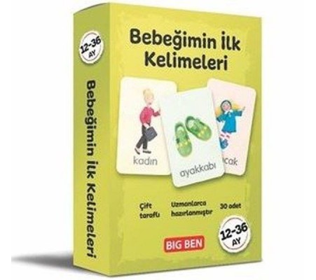Bebeğimin İlk Kelimeleri Kartları 12 - 36 Ay Bebeğimin İlk Kelimeleri Kartları 12 - 36 Ay