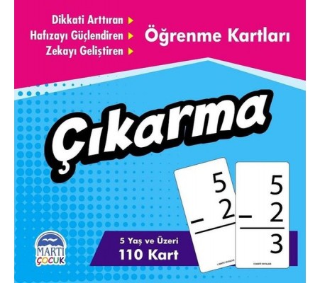 Öğrenme Kartları Çıkarma Öğrenme Kartları Çıkarma