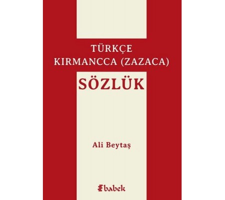 Türkçe-Kırmancca (Zazaca) Sözlük