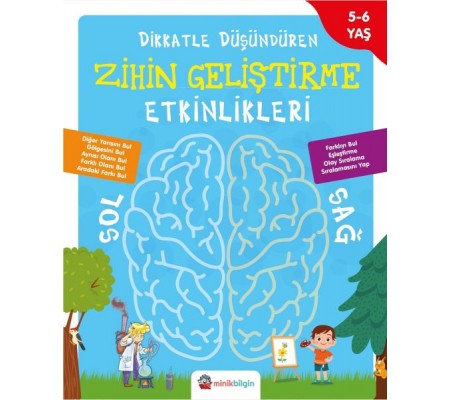 Dikkatle Düşündüren Zihin Geliştirme Etkinlikleri 1 Dikkatle Düşündüren Zihin Geliştirme Etkinlikleri 1
