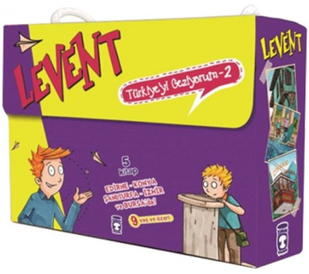 Levent Türkiye'yi Geziyorum - 2 (5 Kitap Takım) Levent Türkiye'yi Geziyorum - 2 (5 Kitap Takım)