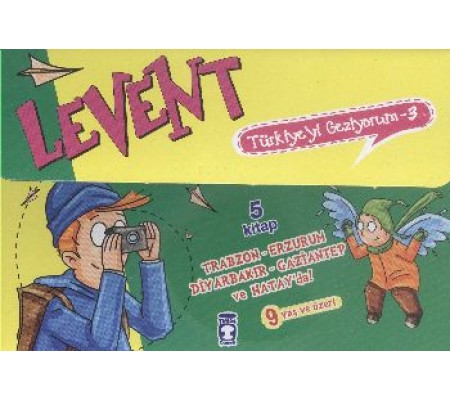 Levent Türkiye'yi Geziyorum - 3 (5 Kitap Takım) Levent Türkiye'yi Geziyorum - 3 (5 Kitap Takım)