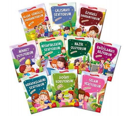 Erdemler Serisi 2 Set - 10 Kitap Takım Erdemler Serisi 2 Set - 10 Kitap Takım