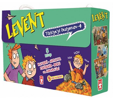 Levent Türkiye'yi Geziyorum - 4 (5 Kitap Takım) Levent Türkiye'yi Geziyorum - 4 (5 Kitap Takım)