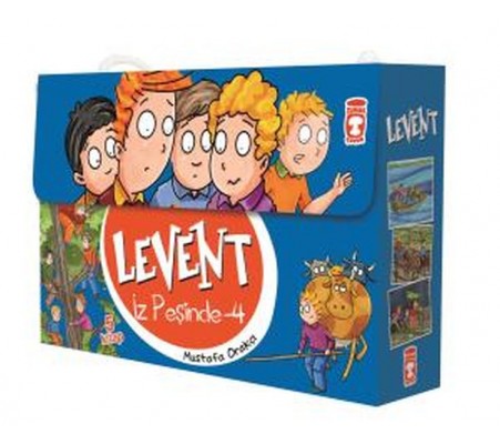 Levent İz Peşinde - 4 Set (5 Kitap)
