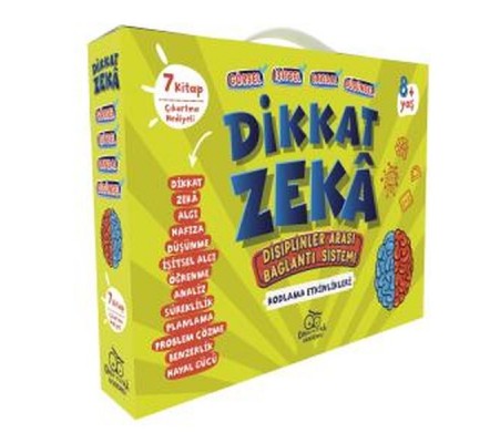 Dikkat - Zeka 2. Sınıf Seti - 8 Yaş (7 Kitap) Dikkat - Zeka 2. Sınıf Seti - 8 Yaş (7 Kitap)
