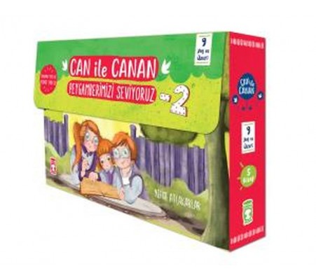 Can İle Canan Peygamberimizi Seviyoruz 2 - Set (5 Kitap) Can İle Canan Peygamberimizi Seviyoruz 2 - Set (5 Kitap)