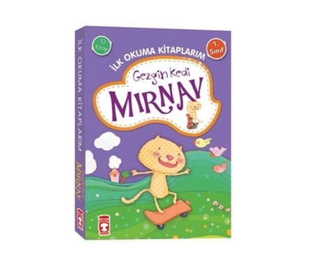 Gezgin Kedi Mırnav - İlk Okuma Kitaplarım Set (10 Kitap Takım) Gezgin Kedi Mırnav - İlk Okuma Kitaplarım Set (10 Kitap Takım)
