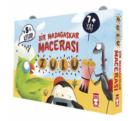Zulu ile Bir Madagaskar Macerası - Set (5 Kitap Takım) Zulu ile Bir Madagaskar Macerası - Set (5 Kitap Takım)