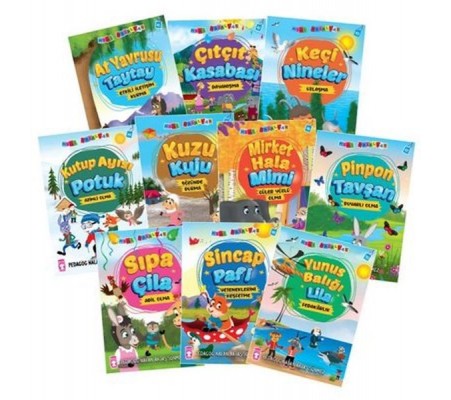 Mini Masallar 5 Seti (10 Kitap Takım) Mini Masallar 5 Seti (10 Kitap Takım)