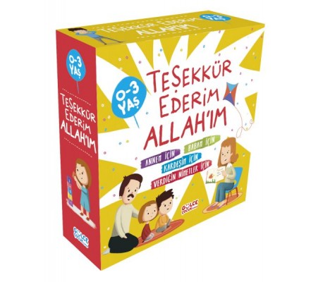 Teşekkür Ederim Allah'ım (4 Kitap Takım)
