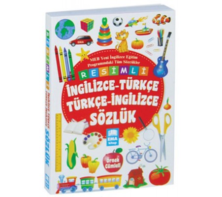 Resimli İngilizce - Türkçe Türkçe İngilizce Sözlük Örnek Cümleli