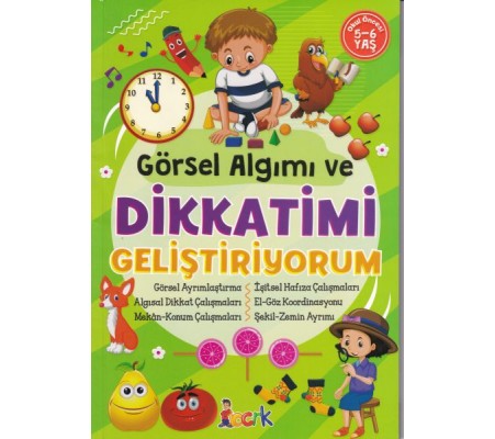 Görsel Algımı ve Dikkatimi Geliştiriyorum- 5-6 Yaş