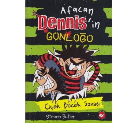 Afacan Dennis'in Günlüğü 2 - Çiçek Böcek Savaşı (Ciltli)
