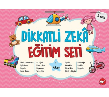 Dikkatli Zeka Eğitim Seti 1. Kitap 3 Dikkatli Zeka Eğitim Seti 1. Kitap 3