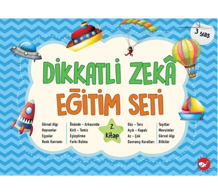 Dikkatli Zeka Eğitim Seti 2. Kitap 3 Dikkatli Zeka Eğitim Seti 2. Kitap 3