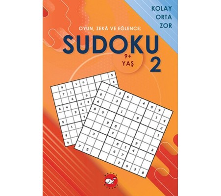 Oyun, Zeka ve Eğlence: Sudoku 2 Kolay, Orta, Zor (9+ Yaş)