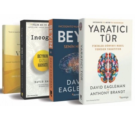 David Eagleman Seti-4 Kitap Takım