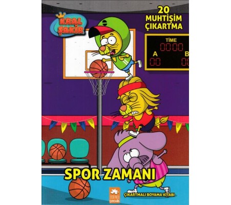 Kral Şakir - Spor Zamanı (Boyama)