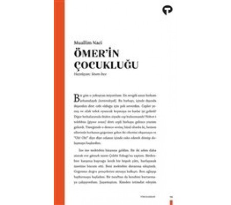 Ömer'in Çocukluğu Ömer'in Çocukluğu