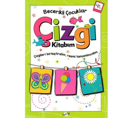 Becerikli Çocuklar - Çizgi Kitabım (4+ Yaş)