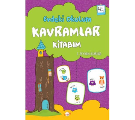 Evdeki Okulum Kavramlar Kitabım 4+Yaş Evdeki Okulum Kavramlar Kitabım 4+Yaş