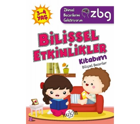 ZBG 3-4 Yaş Bilişsel Etkinlikler Kitabım