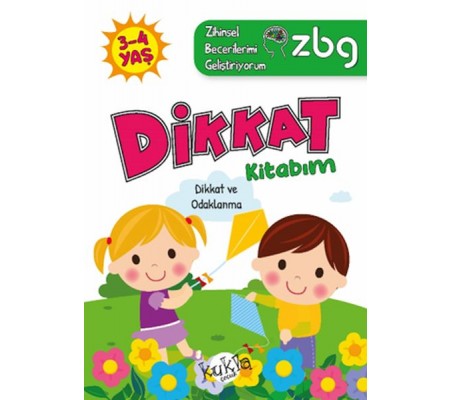 ZBG 3-4 Yaş Dikkat Kitabım ZBG 3-4 Yaş Dikkat Kitabım