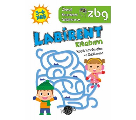 ZBG 5-6 Yaş Labirent Kitabım ZBG 5-6 Yaş Labirent Kitabım