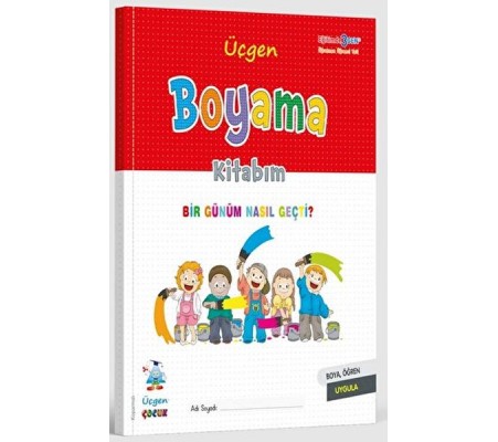 Boyama Kitabım - Bir Günüm Nasıl Geçti?