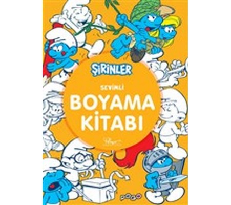 Sevimli Boyama Kitabı - Şirinler