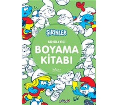 Büyüleyici Boyama Kitabı - Şirinler