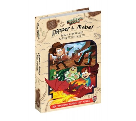 Disney - Esrarengiz Kasaba - Dipper ve Mabel - Zaman Korsanları Hazinesi'nin Laneti Disney - Esrarengiz Kasaba - Dipper ve Mabel - Zaman Korsanları Hazinesi'nin Laneti