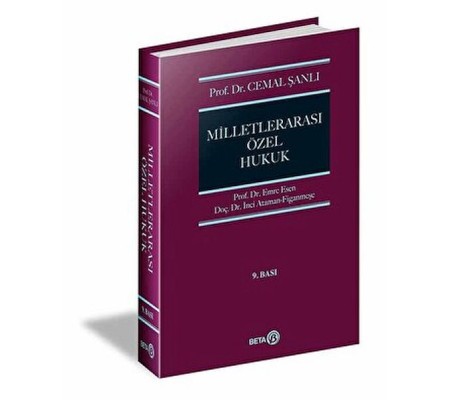 Milletlerarası Özel Hukuk Milletlerarası Özel Hukuk