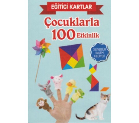 Eğitici Kartlar Çocuklarla 100 Etkinlik