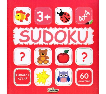 Sudoku 4X4 Kırmızı Kitap Sudoku 4X4 Kırmızı Kitap