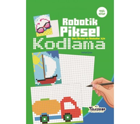 Robotik Piksel Kodlama Yeşil Kitap