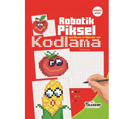 Robotik Piksel Kodlama Kırmızı Kitap