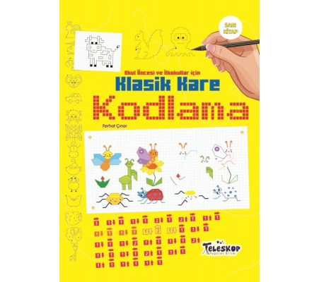 Klasik Kare Kodlama Sarı Kitap Klasik Kare Kodlama Sarı Kitap
