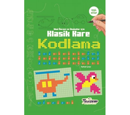 Klasik Kare Kodlama Yeşil Kitap