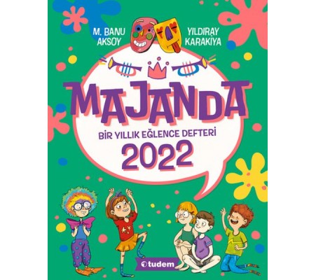 Majanda 2022 - Bir Yıllık Eğlence Defteri Majanda 2022 - Bir Yıllık Eğlence Defteri