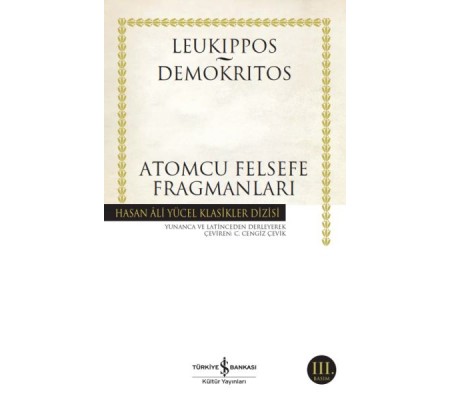 Atomcu Felsefe Fragmanları - Hasan Ali Yücel Klasikleri
