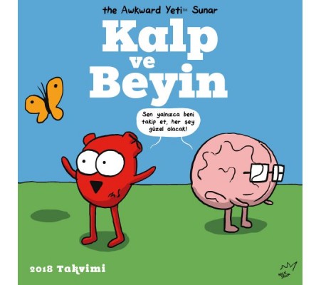 Kalp ve Beyin 2018 Duvar Takvimi Kalp ve Beyin 2018 Duvar Takvimi