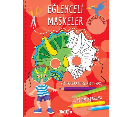 Eğlenceli Maskeler (Kırmızı Kitap)