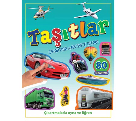 Taşıtlar - Çıkartma ve Aktivite Kitabı