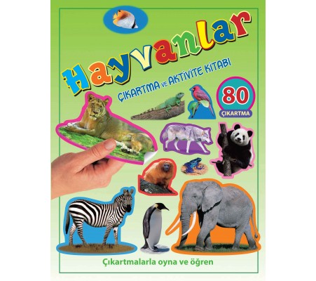 Hayvanlar - Çıkartma ve Aktivite Kitabı