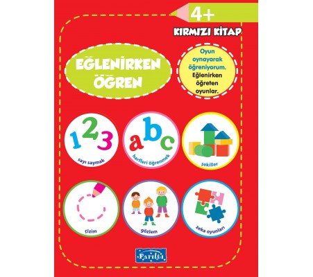 Eğlenirken Öğren Kırmızı Kitap 4+