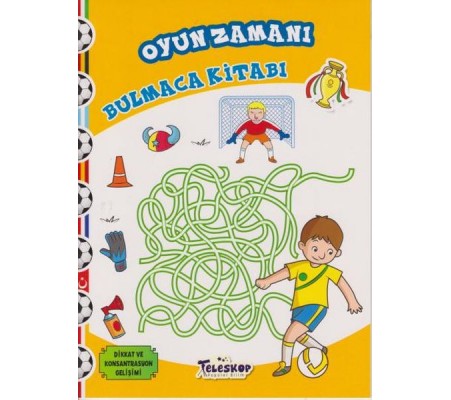 Oyun Zamanı Bulmaca Kitabı