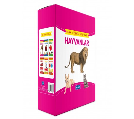 Hayvanlar - Bak Öğren Kartlar