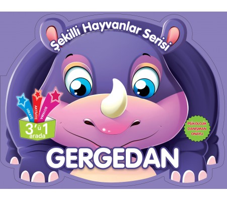 Şekilli Hayvanlar Serisi - Gergedan
